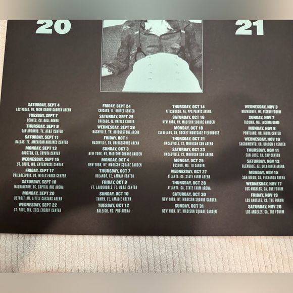 Harry Styles Love on Tour 2021 poster - Picture 2 of 5